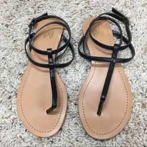 Vintage (size 5) STRAPPY SANDALS BY VICTORIAS SECRET